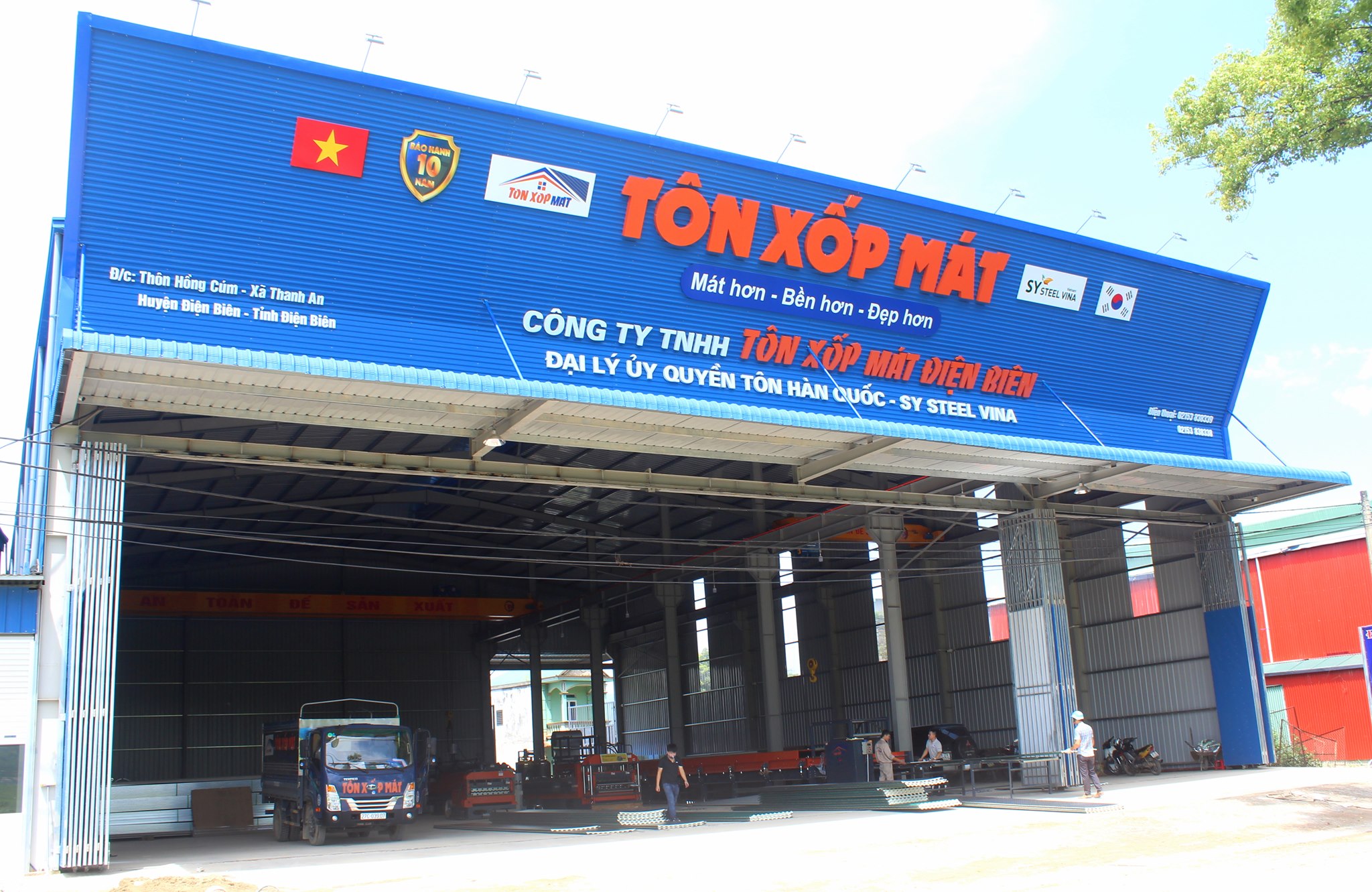 danh sách cửa hàng đại lý tôn thép tại tỉnh điện biên