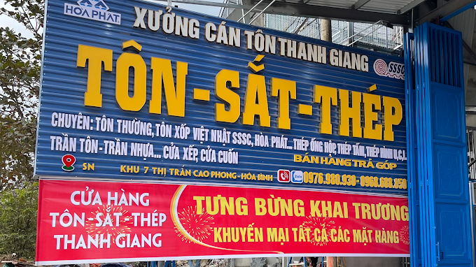 danh sách cửa hàng đại lý thép tại tỉnh hòa bình