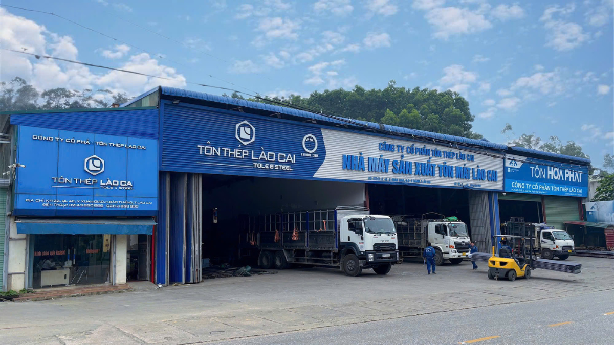 danh sách đại lý tôn thép tại lào cai