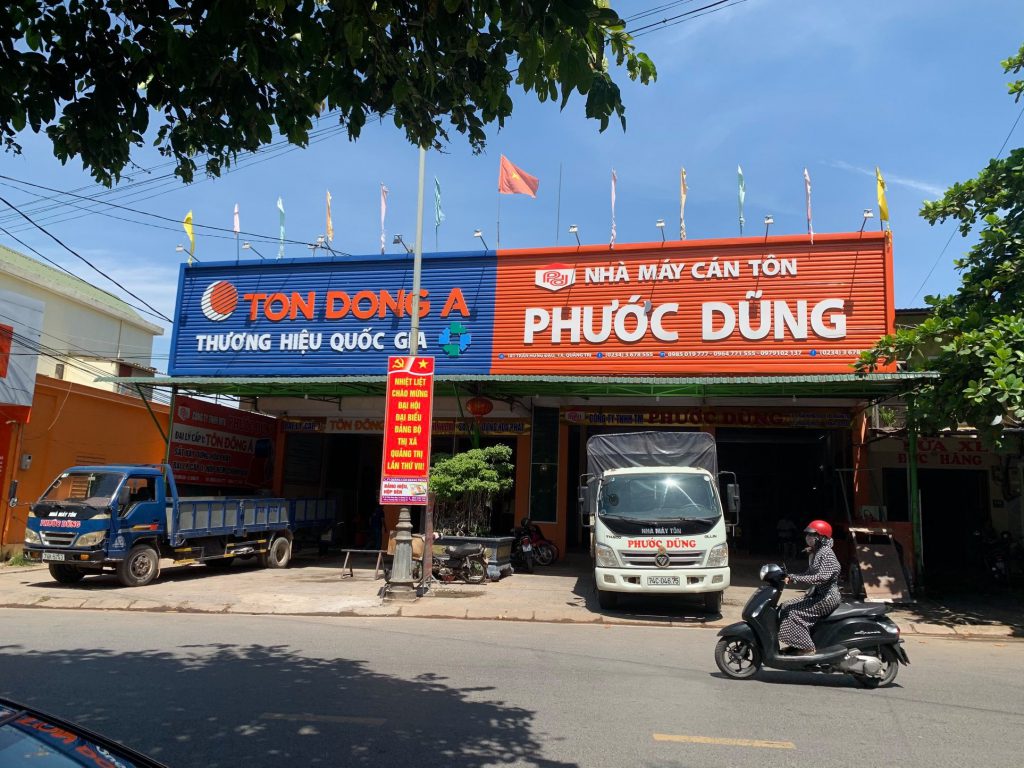 danh sách đại lý tôn thép, nhà máy cán tôn, ống thép mạ kẽm tại quảng trị